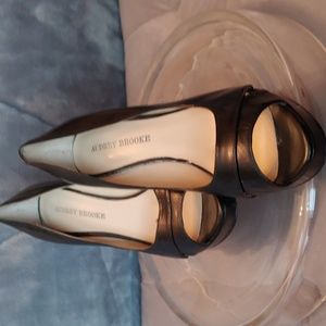 Audrey Brooke Peep Toe Heels